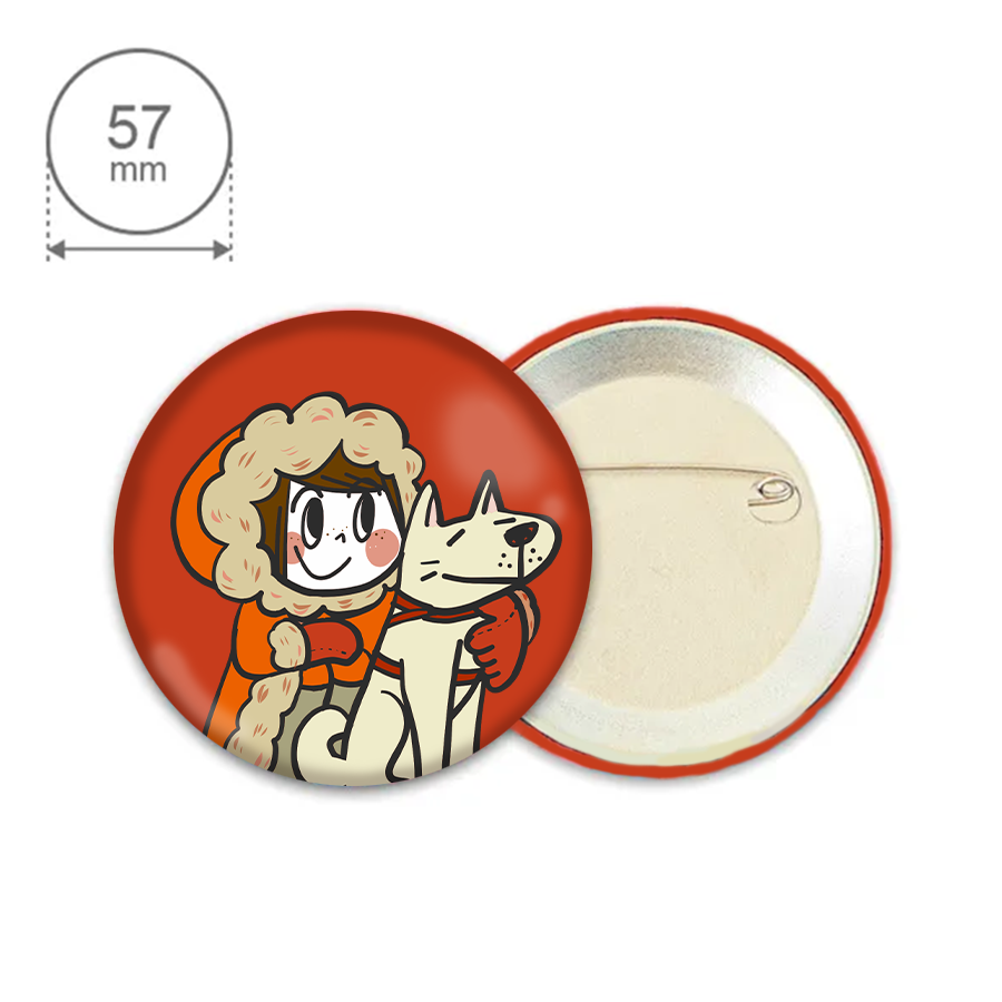 オリジナル 缶バッジ φ57mm
