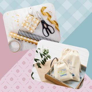 記念品やギフトに最適なオリジナルラッピング巾着特集