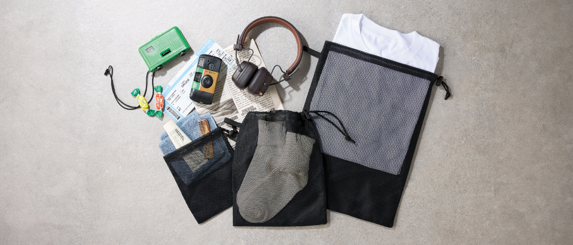 マチなしラッピング巾着袋