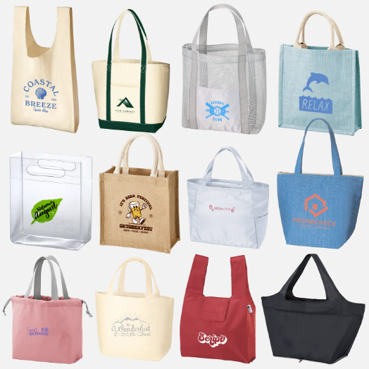 印刷可能な商品が豊富 - 様々なバッグの画像