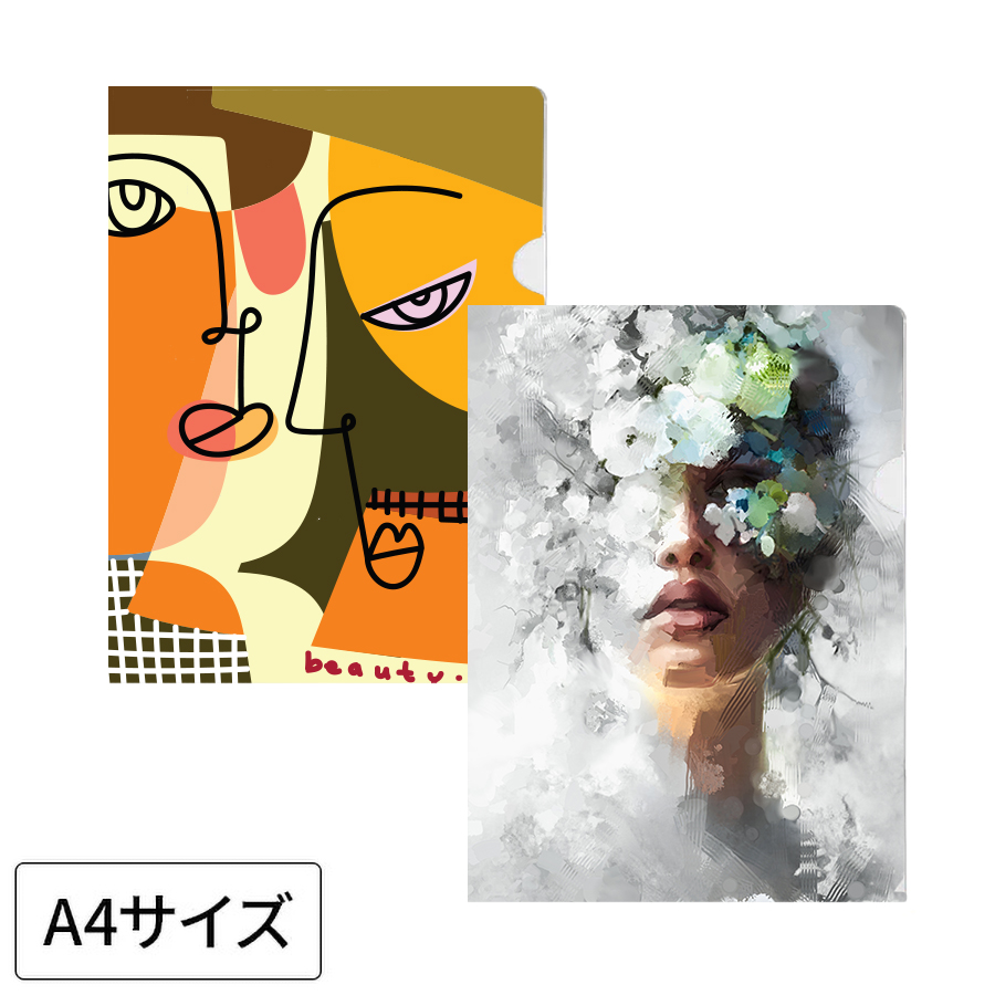 オリジナル　A4クリアファイル【印刷専用(100部単位)】