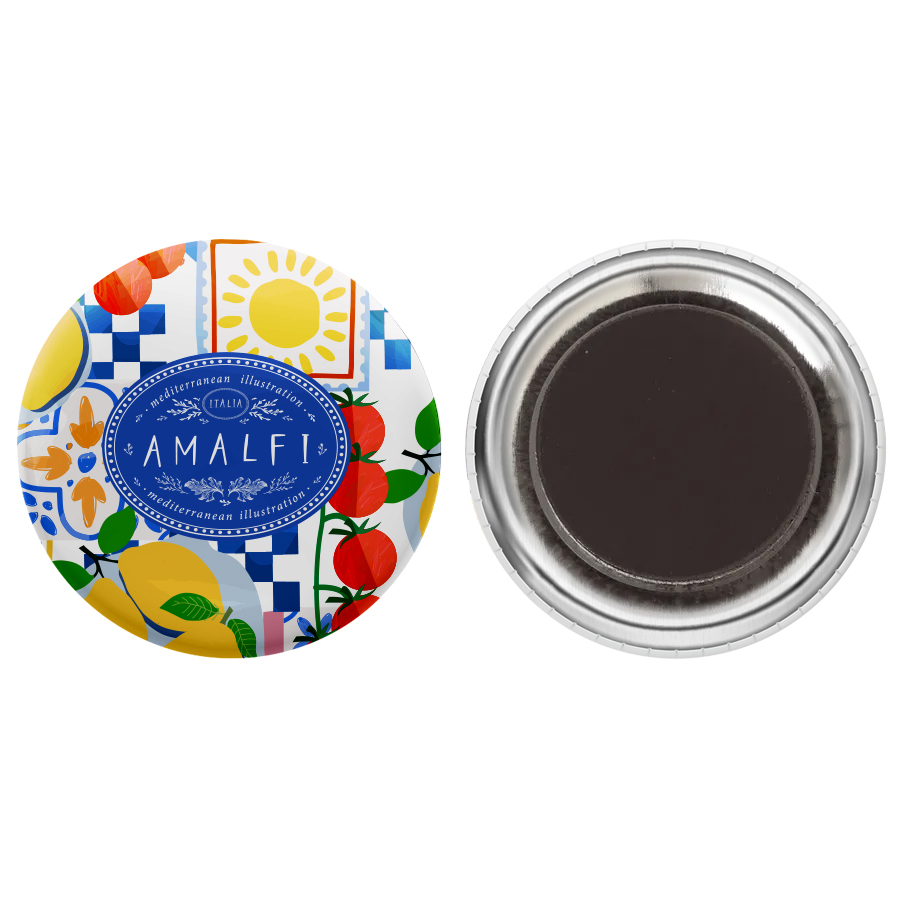 オリジナル　缶マグネット　φ57mm