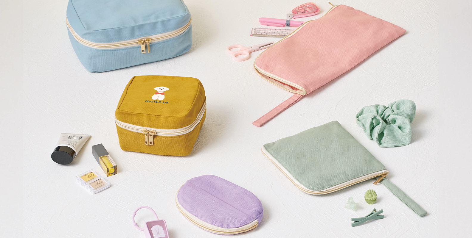 使い道がいっぱい！オリジナルグッズ・ノベルティとしてのポーチの魅力