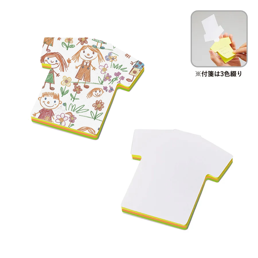 オリジナル カスタムデザイン付箋 Tシャツ【印刷専用】