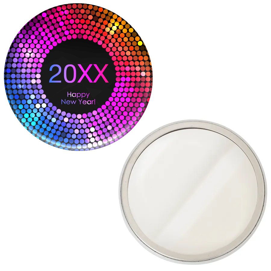 オリジナル　缶ミラー　φ76mm