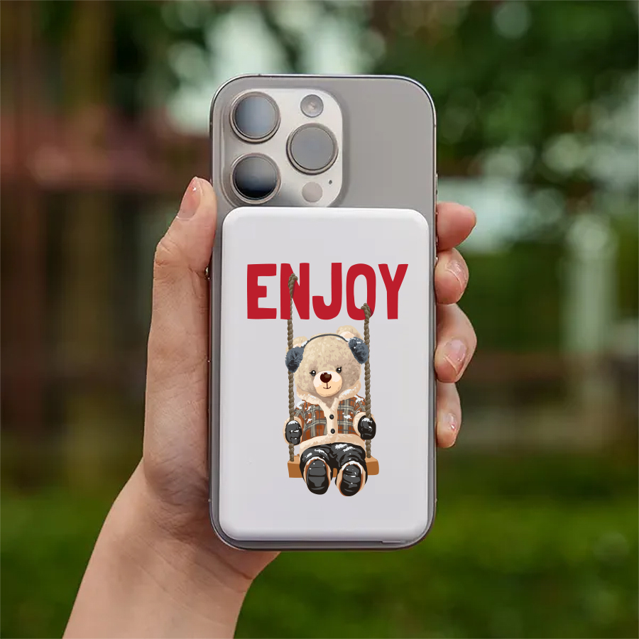 オリジナル　マグネット付ワイヤレスバッテリー5000