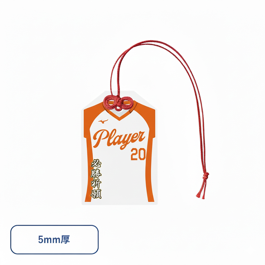 オリジナル　アクリルお守り(M)　5mm厚　片面印刷