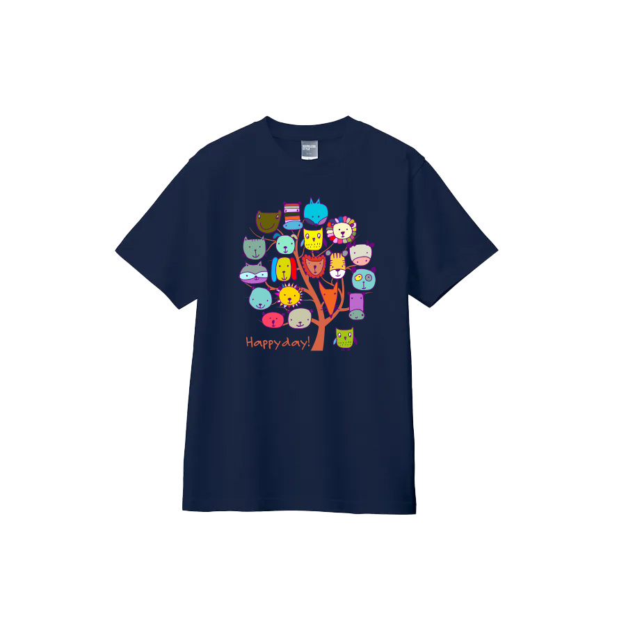 オリジナル カスタムデザインコットンTシャツ 5.6オンス【30個~】