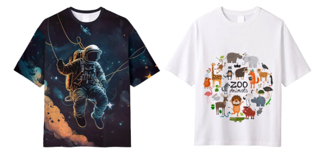 豊富なTシャツラインナップ
