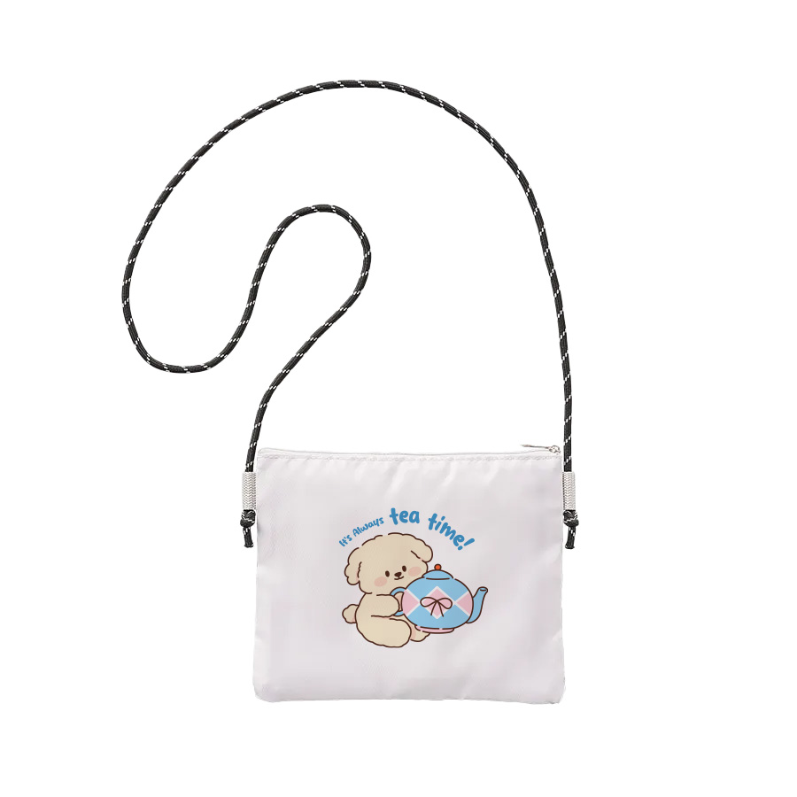 オリジナル　メッシュポケットサコッシュ