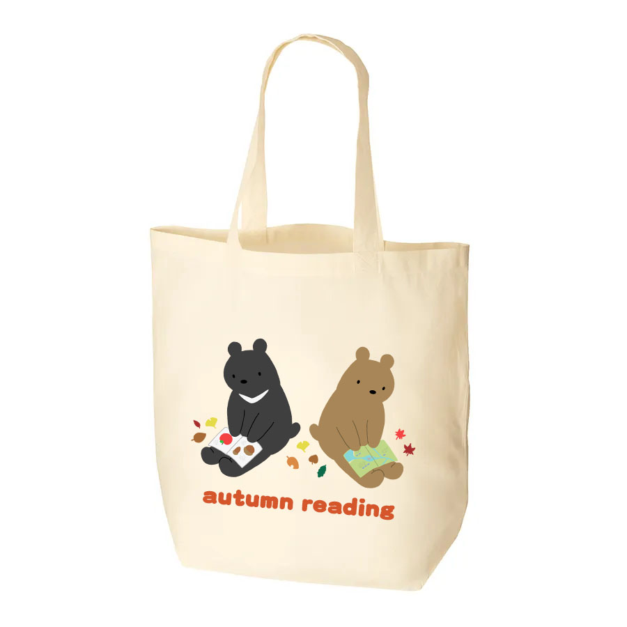 オリジナル　コットンバッグ(M)ナチュラル