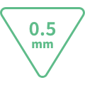 0.5mm