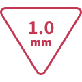 1.0mm