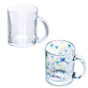 昇華転写対応グラスマグ(300ml) クリア