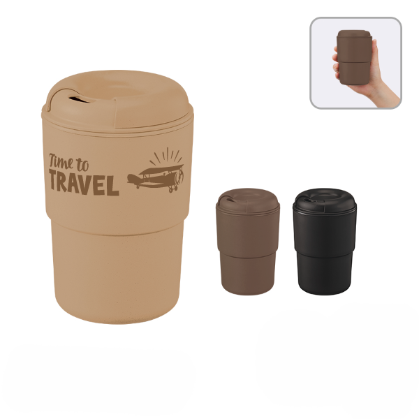 カフェタンブラースタッキング(コーヒーかす配合)　370ml