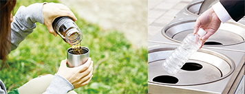 マイボトルの習慣化でペットボトルを削減!地球環境対策にも