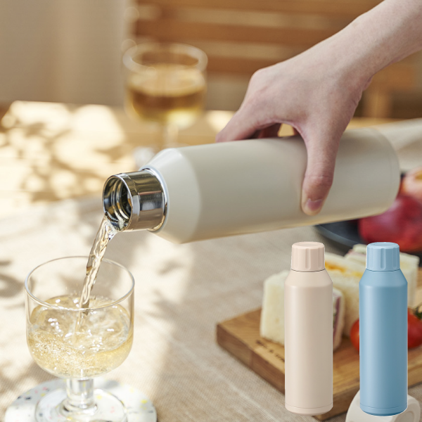 オリジナル　真空ステンレス炭酸ボトル480ml