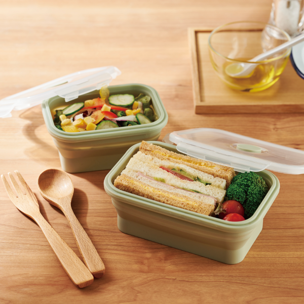 オリジナル　たためる保存容器セット(S・M)