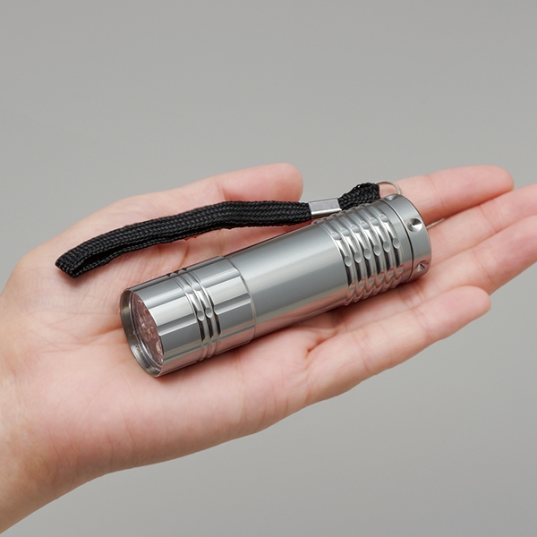 オリジナル メタリック9LEDライト