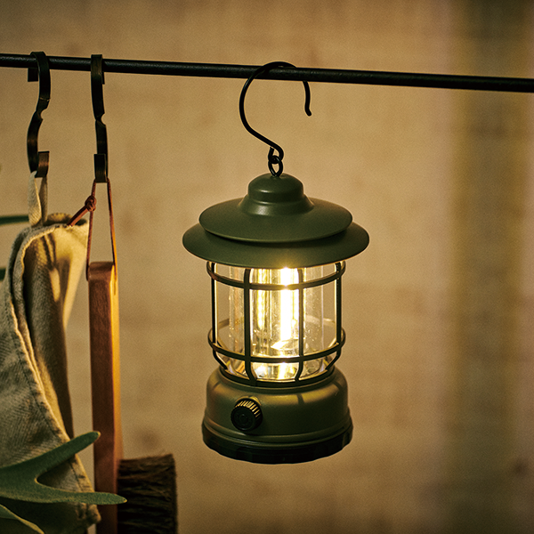 オリジナル　COB充電式ランタンライト