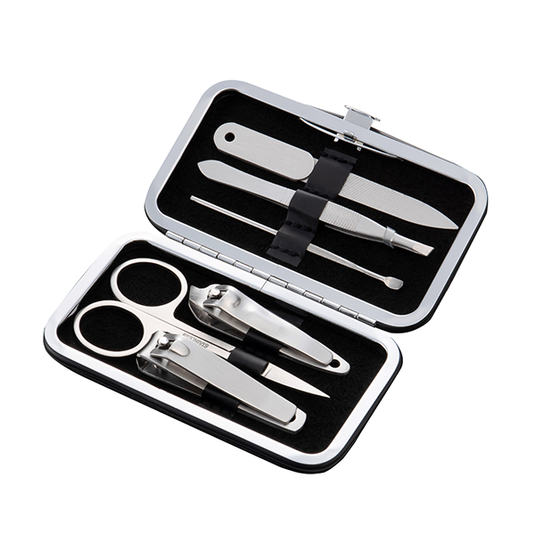 オリジナル　高級ステンレス製ネイルケアセット6P