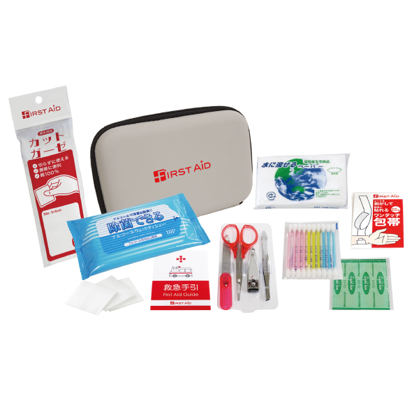 オリジナル　コンパクトファーストエイドキット15点セット