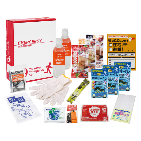 オリジナル　1DAY災害対策17点セット