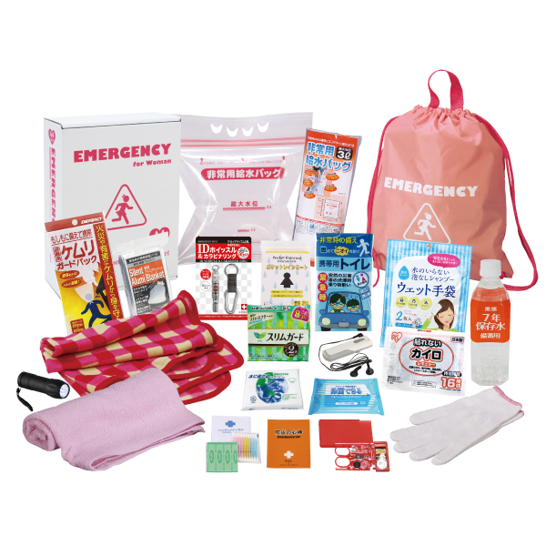 オリジナル　女性防災21点セット