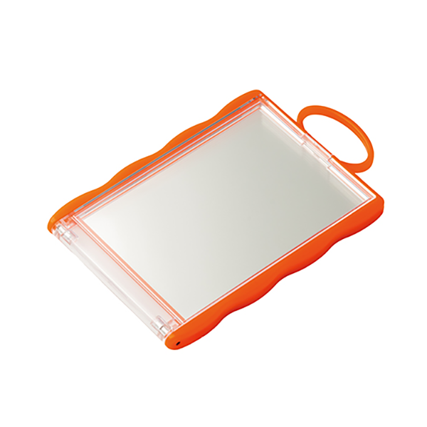 オリジナル カードホルダー付きコンパクトミラー