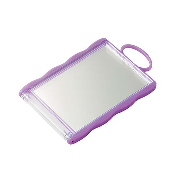 オリジナル カードホルダー付きコンパクトミラー