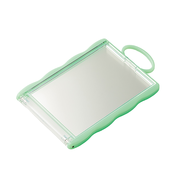 オリジナル カードホルダー付きコンパクトミラー