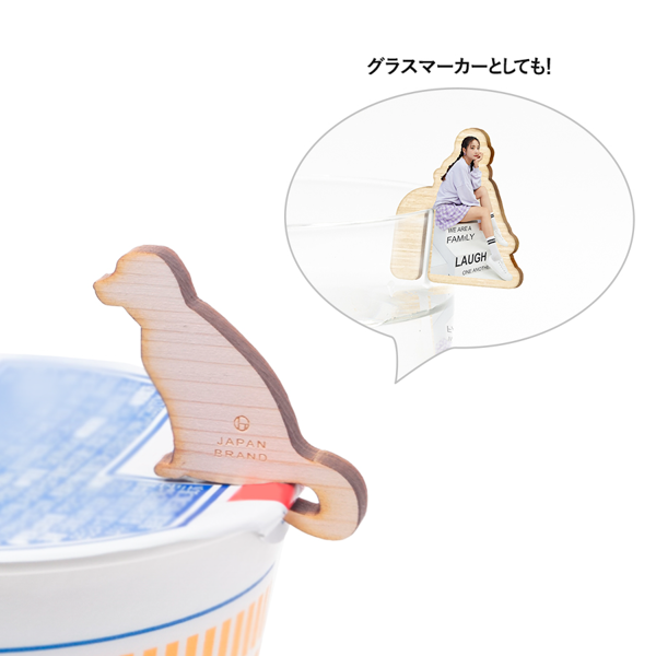 オリジナル　国産　ヒノキ　カップ麺キーパー