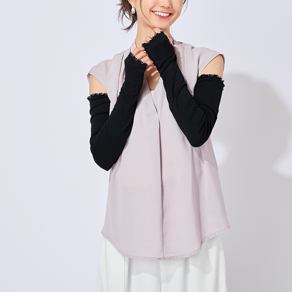 オリジナル　接触涼感UVロングアームカバー