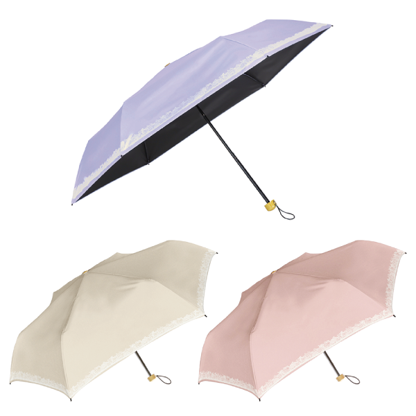 オリジナル　ブルームレース　晴雨兼用折りたたみ傘