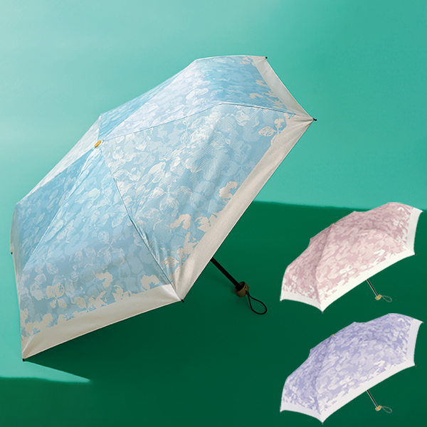 オリジナル　ビベイシャス　晴雨兼用折りたたみ傘