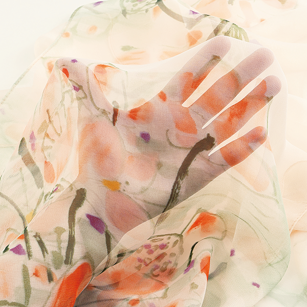 オリジナル エアリーフルール シフォンストール