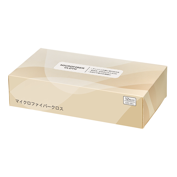 オリジナル ボックス入り マイクロファイバークロス12枚