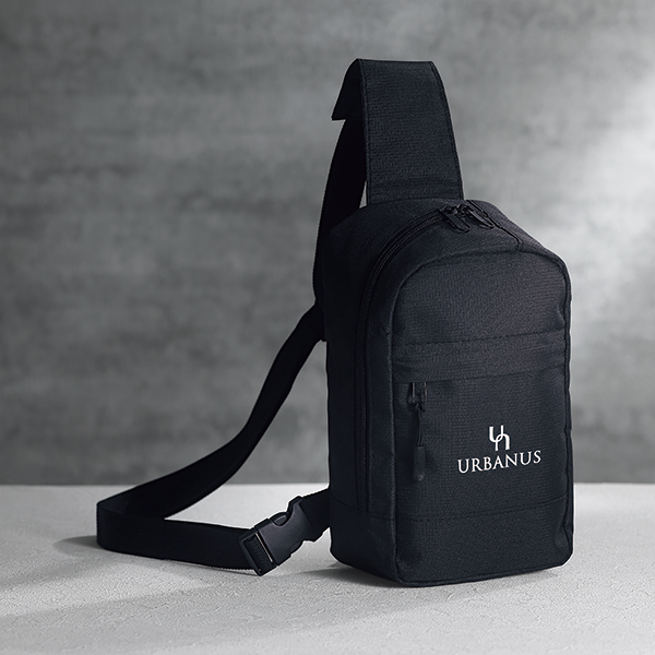 オリジナル　ファスナーポケット付きワンショルダーバッグ