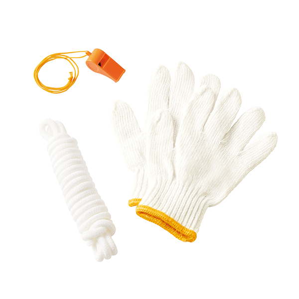 オリジナル　防災ベーシック3点セット