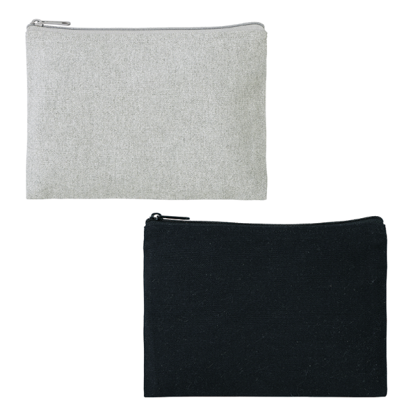 オリジナル　スフィア・リサイクルコットンフラットポーチ