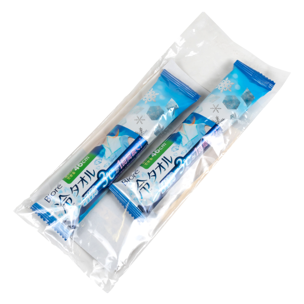 オリジナル 花王 ビオレ 冷タオル 2枚入【印刷専用】