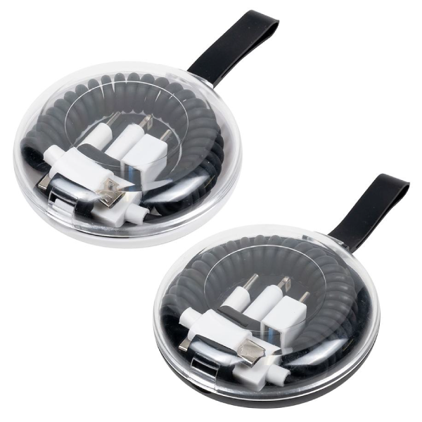 オリジナル　マルチ充電コイルケーブル