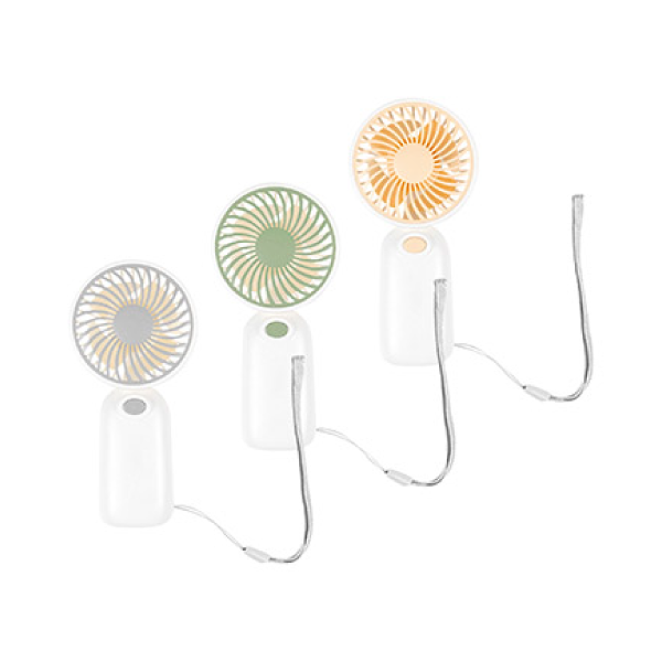 オリジナル　乾電池式ハンディファン