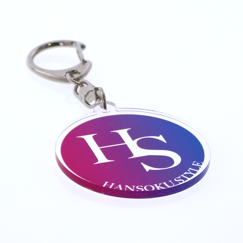 オリジナル アクリルキーホルダー 丸型(両面印刷可)