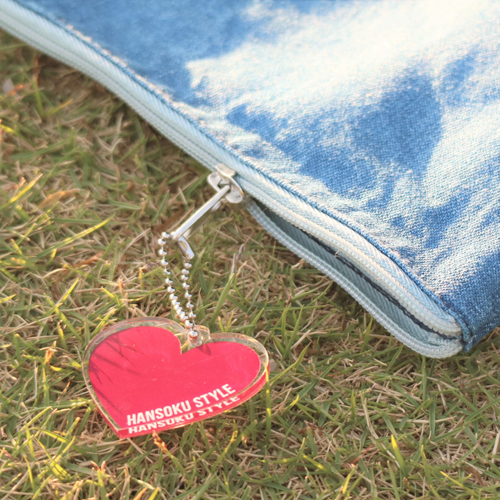 オリジナル アクリルキーホルダー ハート型(両面印刷可)