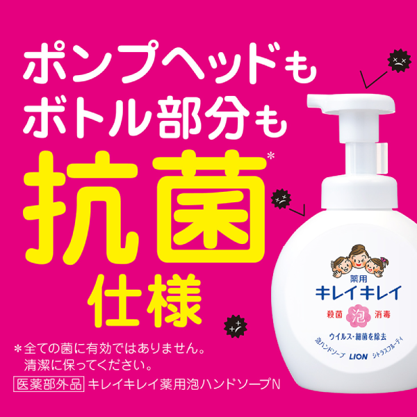 【既製品】LION ライオン キレイキレイ 薬用泡ハンドソープ 250ml 箱入