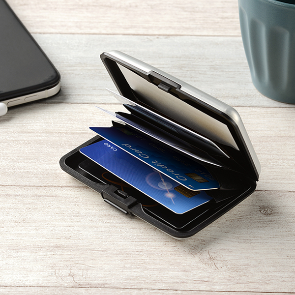 オリジナル　アルミカードストッカー