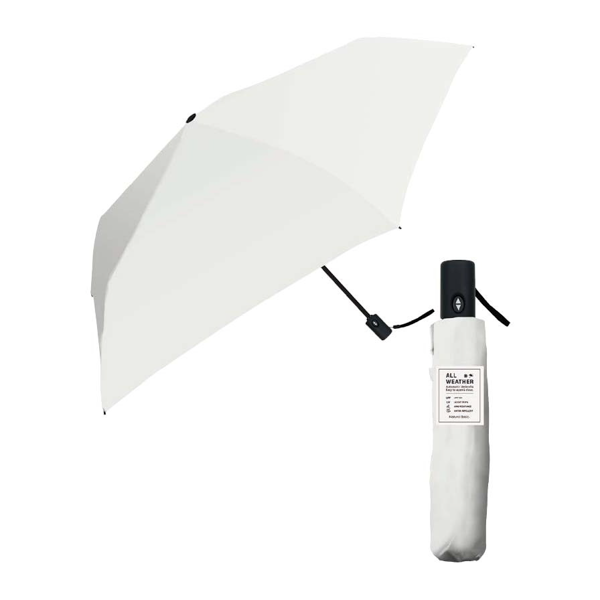 オリジナル UV 自動開閉オールウェザー折りたたみ傘 50cm