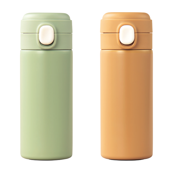 オリジナル　ワンプッシュ　真空保冷温ボトル300ml