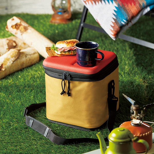 オリジナル　キャンプス　ハードシェル収納保冷温バッグ